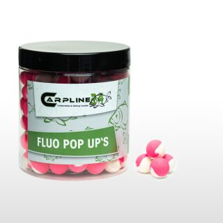 Carpline24 - Two Tone Fluo Pop Ups - Pink / Weiß 12...