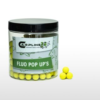 Carpline24 - Mini Fluo Pop Ups - Gelb Erdbeere