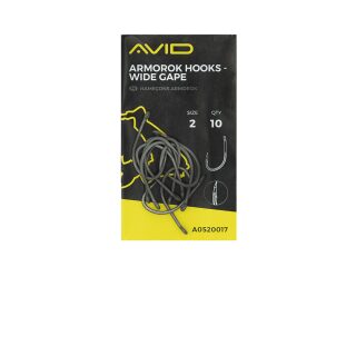 Avid Carp Armorok Hooks Wide Gape Size 8