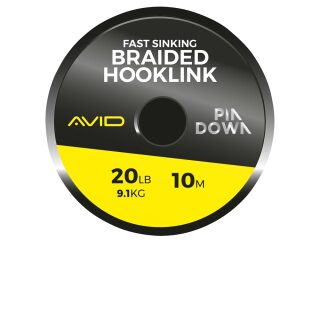 Avid Carp Pindown Braided Hooklink - 20lb