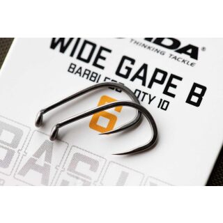 Korda Basix Wide Gape Barbless Size 2