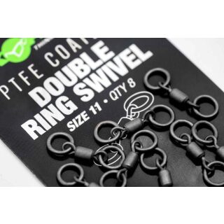 Korda PTFE QC Ring Swivel Size 11 (8pcs)