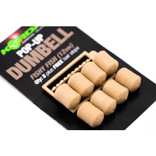 Korda Pop Up Dumbell Fishy Fish (12mm) - 8 pcs