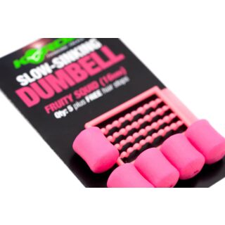 Korda Slow Sinking Dumbell Fruity Squid (8mm) - 10 pcs