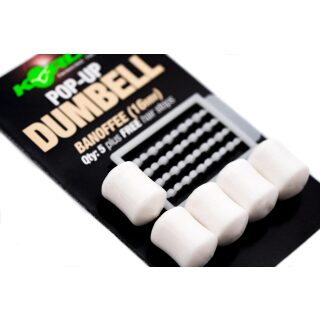 Korda Pop Up Dumbell Banoffee (8mm) - 10 pcs