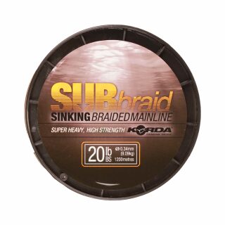 Korda Sub Braid 15lb - 1200m