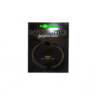 Korda Dark Matter Leader QC Swivel 50cm Gravel 40lb