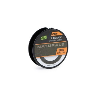 Fox - EDGES Naturals Submerge Leader 40lb - 10m