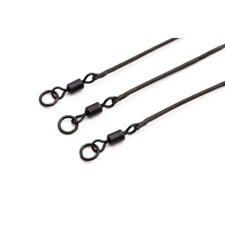 Korda Kable Leadcore Leader Ring Swivel 50cm Weed