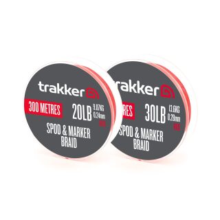 Trakker Spod Marker Braid Red 20lb - 9.07kg / 0.24mm