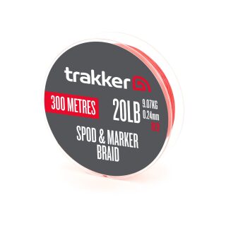 Trakker Spod Marker Braid Red 30lb - 13.6kg / 0.28mm