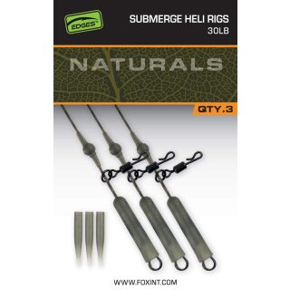 Fox - EDGES Naturals Submerge Heli Rig Leaders