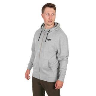 Spomb - Zipped Hoody Grey