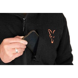 Fox - Collection Sherpa Jacket Black & Orange S