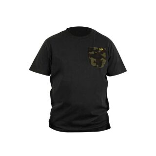 Avid Carp Cargo T-Shirt Black - M