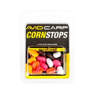 Avid Carp Corn Stops Floating - Multi Coulored Long