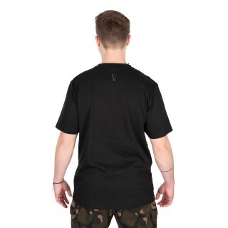 Fox - Black/Camo Logo T-Shirt - L