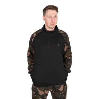 Fox - LW Black/Camo Qtr Zip - L