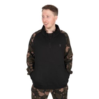 Fox - LW Black/Camo Qtr Zip - L