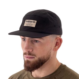 Trakker 5 Panel Black Cap