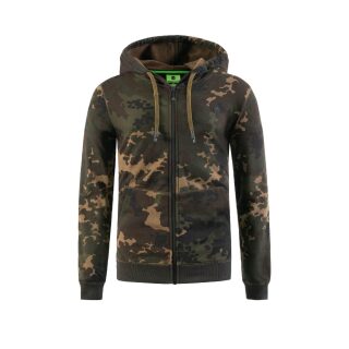 Korda Dark Kamo Zip Hoodie