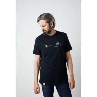 Geoff Anderson - Organic T-Shirt Pollution - schwarz