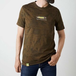 Geoff Anderson - Organic T-Shirt Peace Pike - leaf