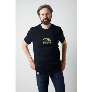 Geoff Anderson - Organic T-Shirt Retro - schwarz