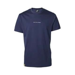 Geoff Anderson - Organic T-Shirt Winter - navy/blau