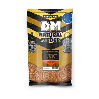 Sonubaits - DM Natural Feeder Groundbait Hemp & Fennel 1kg