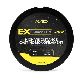 Avid Carp Extremity Hi-Vis XR Mono 0.26mm 4.5kg 1000m