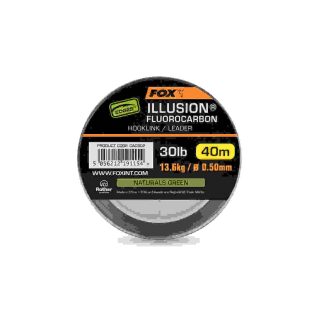 Fox - Illusion Fluorocarbon Naturals Green - 30lb 13.6kg...