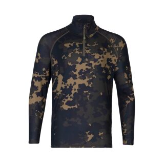 Korda Kool UPF Zip Jersey Dark Kamo