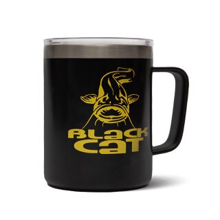 Black Cat - Stainless Steel Thermal Mug