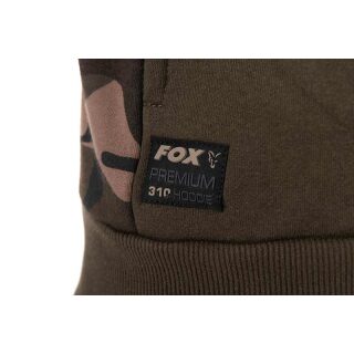 Fox - Khaki/Camo Pullover Premium 310 Hoodie