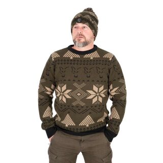 Fox - Festive Jumper - 2XL