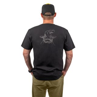 Black Cat - Logo Black T-Shirt