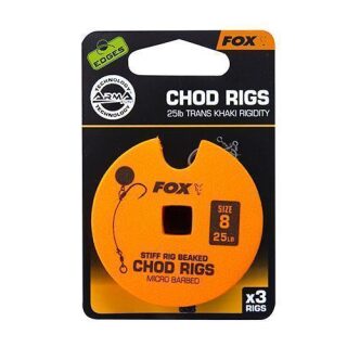 Fox - 30lb, Size 5 Standard Chod Rig Barbed