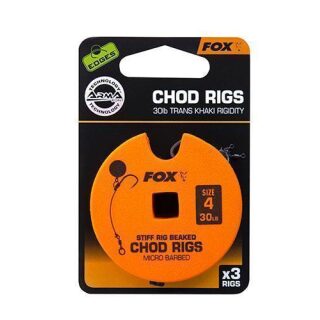 Fox - 30lb, Size 5 Standard Chod Rig Barbed