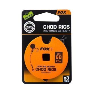 Fox - 30lb, Size 5 Standard Chod Rig Barbed