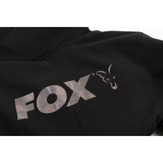 Fox - Black/Camo High Neck Hoody Medium