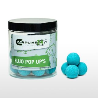 Carpline24 - Fluo Pop Ups - Blau 20 mm Squid